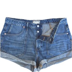 We The Free Classic Blue Jean Shorts